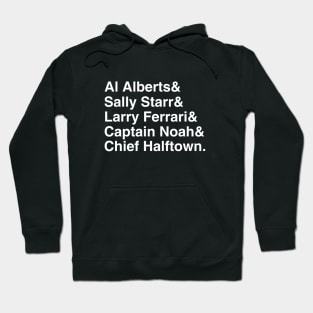 Philly TV Stars List Hoodie